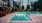 swimming pool with lap lane